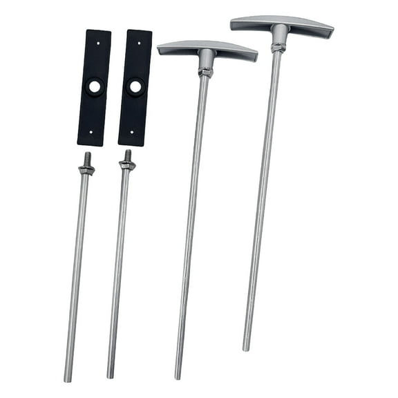 Motorhome Waste Valves Extension Rod 6Inch And 9Inch Option For Easy Sewer Hose Connection Suitable for Most Motorhomes