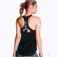 thumbnail image 1 of Chaleco de yoga y fitness de verano para mujer, blusa transpirable de secado rápido para correr, chaleco adelgazante suelto, 1 of 6
