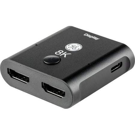 GE HDMI Switch, 2 Port, 8K, 1 Piece