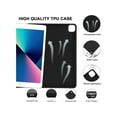 thumbnail image 5 of iPad Air 13 inch M2 (2024) Case with Keyboard, Detachable Wireless Keyboard Case for iPad Pro 12.9 inch 6th 5th 4th 3rd Generation 2022 2021 2020 2018 with Pencil holder, 5 of 7