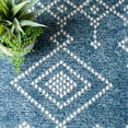 thumbnail image 6 of SAFAVIEH Tunisia Earnestine Geometric Area Rug, Navy/Ivory, 5'3" x 7'7", 6 of 8