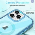 thumbnail image 4 of Allytechgroup iPhone 11 Pro Max Case with Screen Protector, Magnetic Back Cover Compatible with Magsafe Transparent Shockproof Drop Proof Phone Case for Apple iPhone 11 Pro Max, Blue, 4 of 8