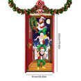 thumbnail image 3 of Bandera colgante de Navidad, pancarta, puerta de casa, adornos navideños para puerta de casa de fiesta, 3 of 7