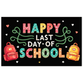 thumbnail image 4 of LUUFILx Happy Last Day of School Backdrop Banner Background Decoration for Classroom Party Supplies Graduation Celebration Photography Props, 4 of 8