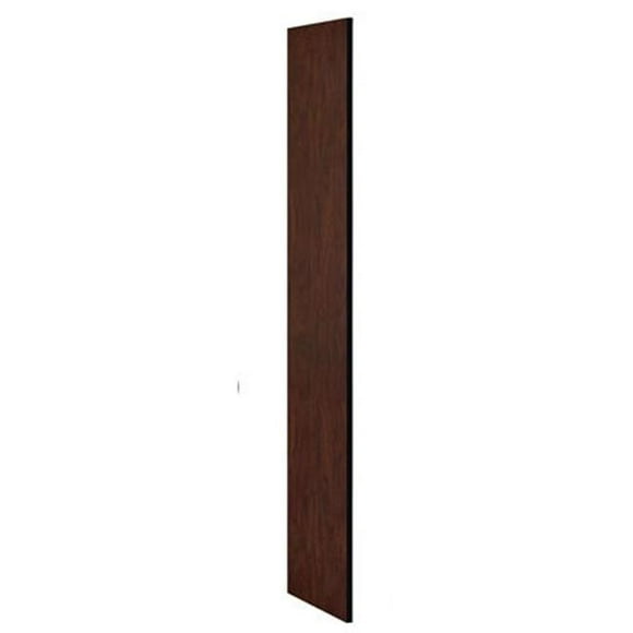 Salsbury Industries 30033MAH Side Panel - Open Access Designer Wood Locker 18 in. D without Sloping Hood - Mahogany