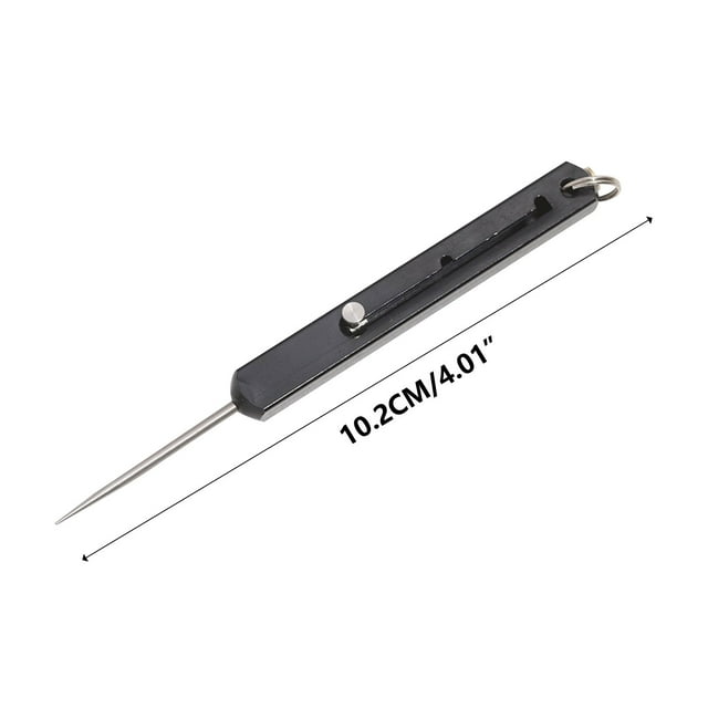 SDNall Outil Cure-Dents Multifonctionnel Rétractable et Portable, Conception Télescopique, Trois Niveaux de Réglage, Retireur d'Étiquette de Fruits