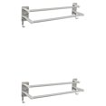 thumbnail image 4 of Wosthever Toallero fácil de instalar para el baño - Soporte potente y multifuncional Soporte duradero para toallas de acero inoxidable Type1 NO1, 4 of 6