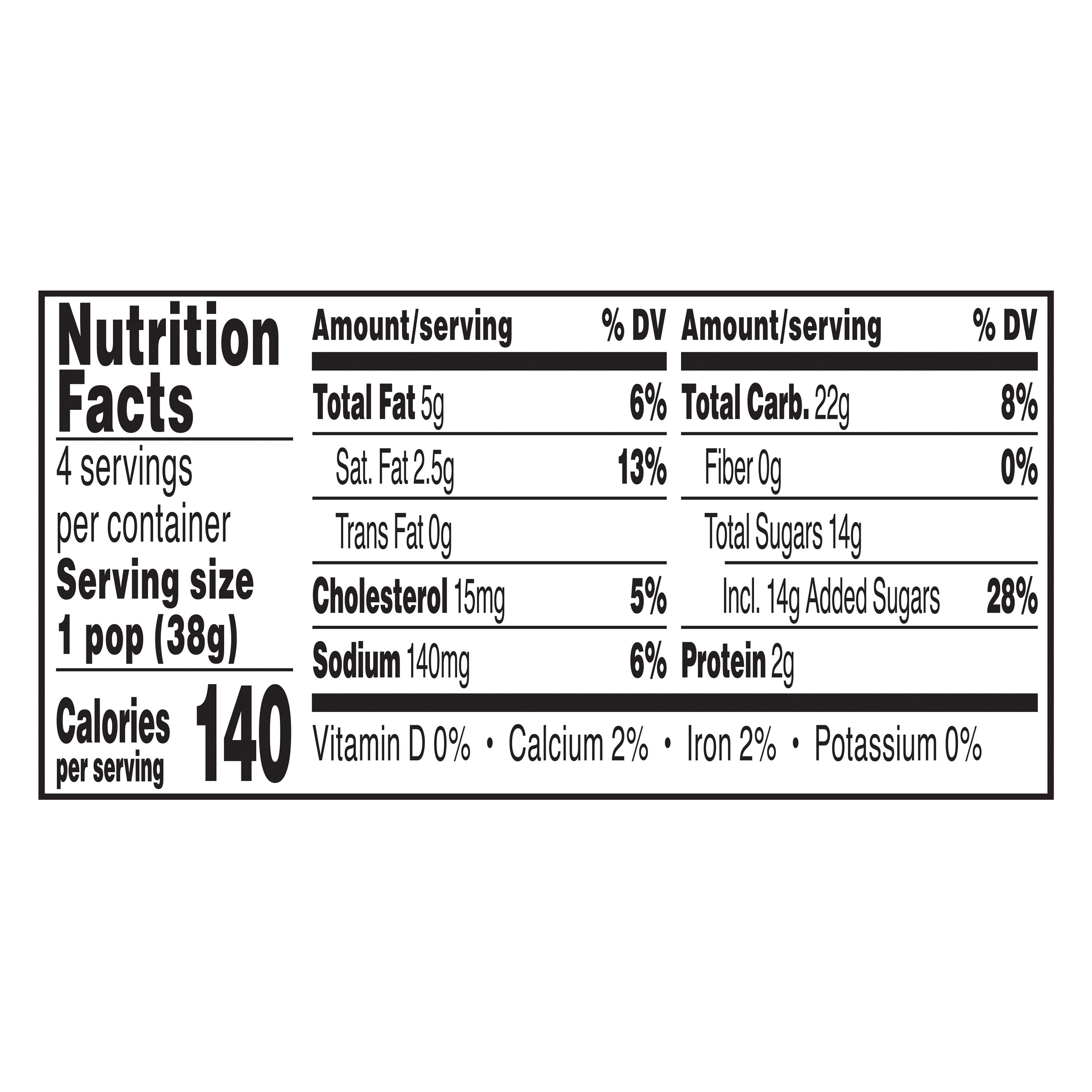 bettergoods Raspberry Cake Pops, 5.4 oz, 4 Count