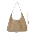thumbnail image 3 of Handmade Polyester Bag Travel Beach Fishing Net Handbag Shopping Woven Shoulder Bag for Women, 3 of 7