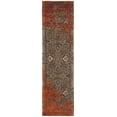 thumbnail image 2 of SAFAVIEH Classic Vintage Adelaide Abstract Runner Rug, Rust/Brown, 2'3" x 10', 2 of 7