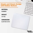 thumbnail image 4 of Rectangle Mousepads Set of 10, Bulk Pack - Great Gift for Employees, Clients, and for Tradeshows - White, 4 of 5