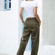 thumbnail image 3 of Pantalones deportivos de cintura elástica para mujer, pantalones deportivos casuales largos, pantalones holgados de color sólido, 3 of 5