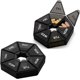 thumbnail image 1 of Travel Pill Box, 7 Day 2 Times a Day, 2Pcs Portable Pill Box Organisers, Weekly Pill Small Medicine Storage Box, (2*Black), 1 of 5