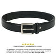 thumbnail image 3 of Leatherboss genuine Leather Jeans Belt for Big and Tall Men, 3 of 7