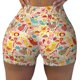 thumbnail image 2 of Fotbe Colorful Chicken Shorts Sin Costuras – Shorts Deportivos de Cintura Alta para Mujer, Elásticos para Gimnasio, Yoga, Running o Ciclismo-Medium, 2 of 8