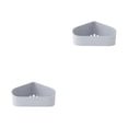thumbnail image 2 of Youkk Fan-shaped For Vertical Space Utilization No Drilling Required Easy To Install Grey Grey 2Set, 2 of 6