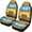 Yellow Bus Front, variant on XYZCANDO Car Seat Covers Desert Camo Pattern Set of 2 Car Front Seat Covers Protector Truck Auto Vehicle Decorative Anti-Slip Car Accessories