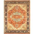 thumbnail image 4 of Pasargad Home Serapi Collection Hand-Knotted Rust Wool Area Rug- 8' 0" X 10' 2", 4 of 4