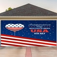 Show Your Patriotism With Our Massive 480x210cm Independence Day Car