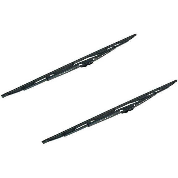 Wiper Blade Set 2 Piece Set - Compatible with 2003 - 2009 Chevy C6500 Kodiak 2004 2005 2006 2007 2008