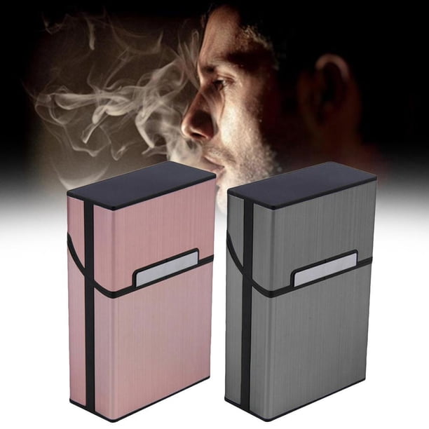 Aluminum Cigarette Case for Men and Women: Lightweight, Anti - Press,  Moisture - Proof and Easy to Carry