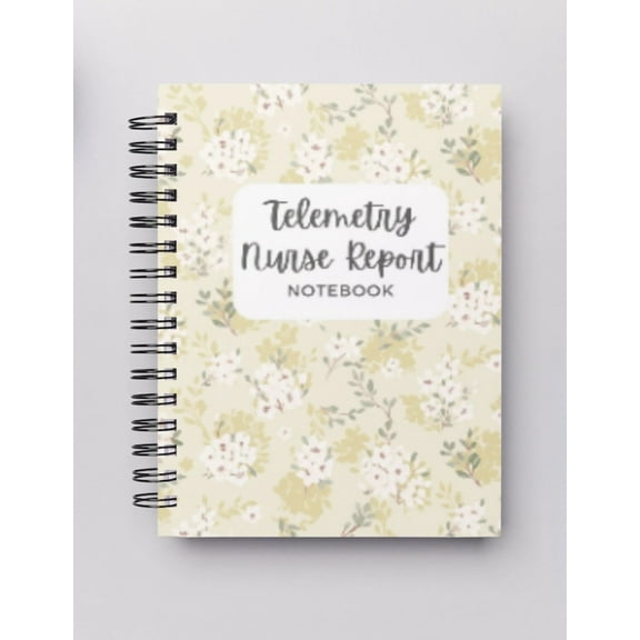 Telemetry (1 patient) Nurse Report Notebook