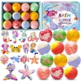 thumbnail image 1 of Bombas de baño Santrela Kids con sorpresa en el interior, 12 unidades, con sirena, 1 of 7