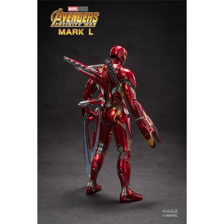 Zhongdong Toys Marvel 10th Anniversary 7 Inches Iron Man
