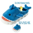thumbnail image 2 of Sogetch Womens Cute Shark Slippers Soft Warm Fuzzy House Shoes for Women and Men, 2 of 7