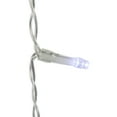 thumbnail image 5 of Northlight LED Ice Pillar Christmas Icicle Lights - Pure White - 29' Clear Wire - 360ct, 5 of 5