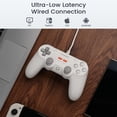 thumbnail image 3 of Controlador de juegos GameSir Tegenaria Lite Wired para Switch, Android, iOS, PC, Steam, 3 of 3