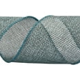 thumbnail image 4 of Joycrosso Burlap Wired Edge Ribbon 2.5 inch x 10 Yards, Teal, Ideal for Crafting, Gift Wrapping, Wreath, Christmas Tree, and Rustic Wedding Decorations, 4 of 4