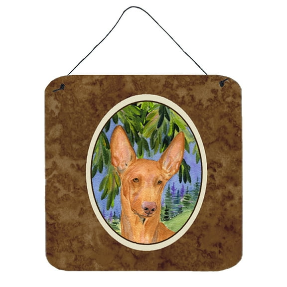 Caroline's Treasures SS8268DS66 Pharoh Hound Wall or Door Hanging Prints, 6x6, multicolor