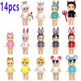 thumbnail image 2 of Treingi 2024 Sonny Angel en stock Figuras de acción de Hippers acostados Lindo juguete sorpresa misterioso Modelo de anime Muñeca Niños Regalos de Navidad, 2 of 5