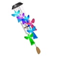 thumbnail image 2 of Windchime, carillón de viento brillante de inducción con energía solar, decoración colgante de anillo de campana de viento para interiores y exteriores, tipo 4 seitruly HA007929-04B, 2 of 6