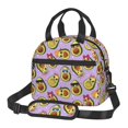thumbnail image 1 of Fotbe Cartoon Avocados Bolsa de Almuerzo con Estampado, Lonchera Aislada, Contenedores de Comida Reutilizables Tipo Cooler a Prueba de Fugas, 1 of 7