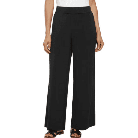 Three Dots Women's Pull-On Pant Black XS
