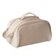 thumbnail image 1 of Bolsa de cosméticos bolsa de maquillaje de gran capacidad bolsa de maquillaje de doble cremallera bolsa de baño de viaje portátil blanca, 1 of 10