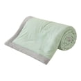 thumbnail image 2 of Lightweight Washed Cotton Summer Quilt Cool And Comfortable Double Cold Effect Blanket Breathable Lightweight Double Cold Blanket Machine Washable (150x100cm), 2 of 4