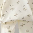 thumbnail image 4 of masbird Toddler Baby Boy Girl Pajamas Set Kids Sleepwear 2 Pcs Pjs Long Sleeve Top and Pants Jammies Sets Fall Winter for 6-12 Months 12-24 Months 2 3 4 5 6 7 8 9 T Children(Khaki,12-18 M), 4 of 4