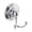 White, variant on Sure-Loc BL-RH2 11P Boulder Double Robe Hook - Bronze