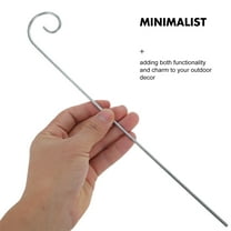 BESTOYARD 10Pcs Heavy Duty Shepherd Hooks Metal for Outdoor Plants and Lanterns