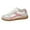 Pink, variant on Women's Minimalist Barefoot Shoes Retro Sneakers Vintage Leather & Suede Patchwork Casual Shoes Zero Drop Sole Wide Width Fashion Walking Sneaker