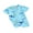 Sky Blue, variant on JYYYBF Baby Boy Rash Guard Swimsuit Cute Print Short Sleeve Zip Front Bathing Suit Swimwear