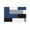 Blue Gray Black, variant on Burnt Orange Black Grey Sun Shade Sail 6.5'x10' Rectangle Outdoor Shade Canopy, Modern Irregular Geometric Abstract Porch Shades Outdoor Sun Blocking Screen, Sunshade Cloth Covers for Patio/Deck