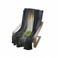 thumbnail image 3 of Fantasy Soft Flannel Fleece Throw Blanket, Mysterious Entrance to New Life Theme with Greenland Wildflowers and Sunbeams, Cozy Plush for Indoor and Outdoor Use, 70" x 90", Green Yellow, by Ambesonne, 3 of 5