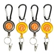 thumbnail image 4 of LOVIVER Support de Badge de Golf Clip Rétractable pour Golfeurs Randonnée, 4 of 8