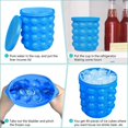 thumbnail image 3 of cubeta de hielo, cubeta de hielo de silicona grande y molde de hielo con tapa, fabricador de cubitos de hielo de silicona, (2 en 1) fabricador de cubitos de hielo que ahorra espacio, fabricador de cu Namotu WMPH-590, 3 of 7