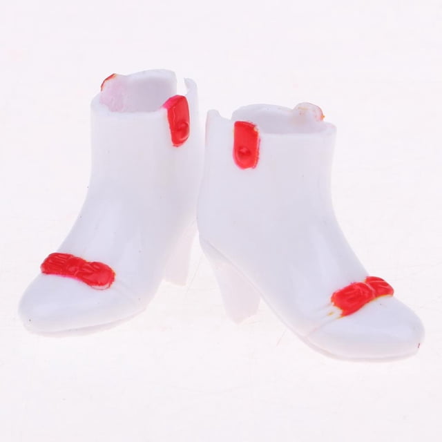 Elegantes tacones altos Rainshoes para 1/6 Blythe Takara muñeca ropa accesorio perfke Doll High Heels