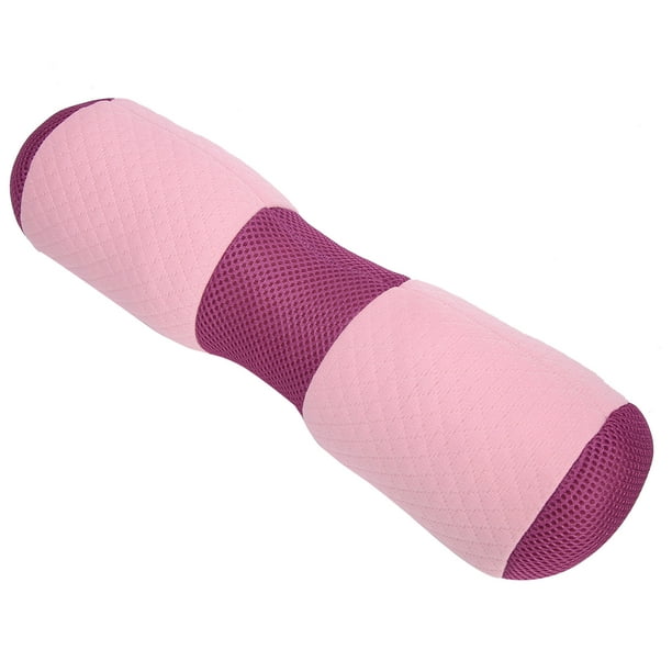 Rdeghly Yoga Bolster Pillow, Portable Durable Lumbar Cushion, Convenient  For Waist Women 
